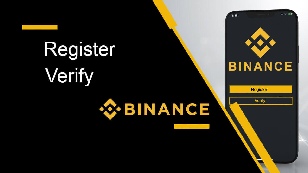 Hvernig á að skrá og staðfesta reikning í Binance